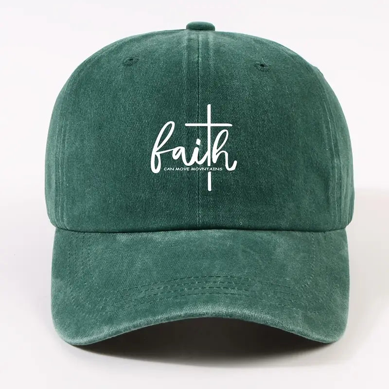 Adjustable Cap - Faith can move Mountains