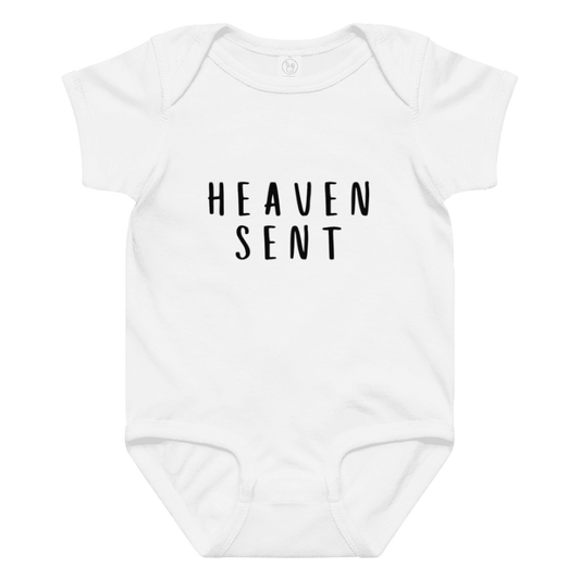"Heaven Sent" Baby Grow
