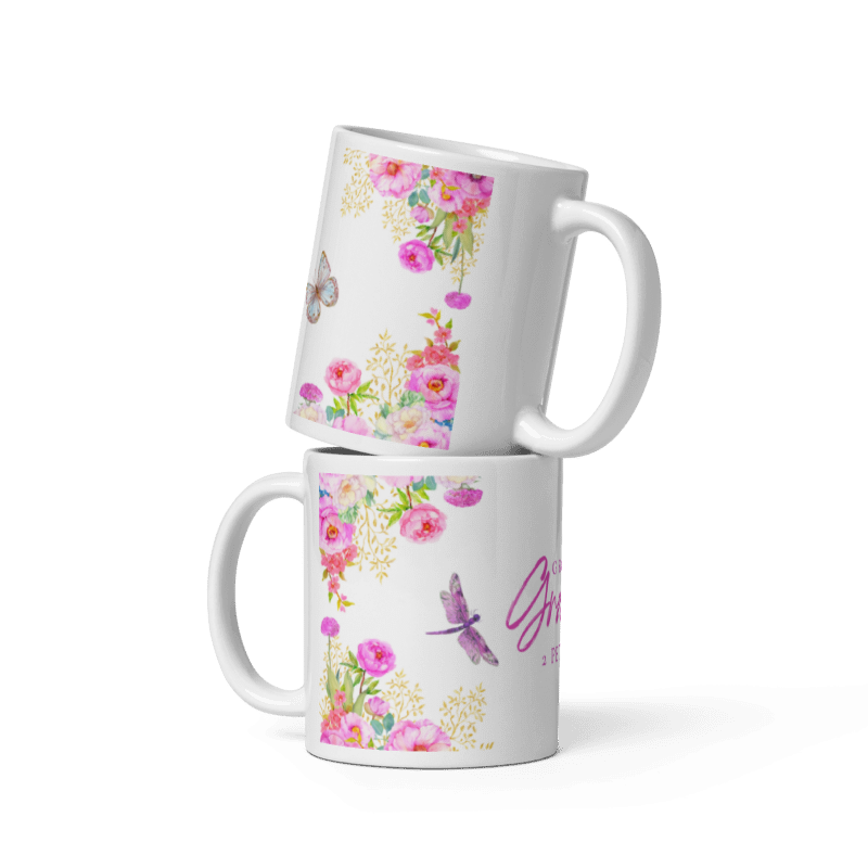 "Grow In Grace" Classic White Mug