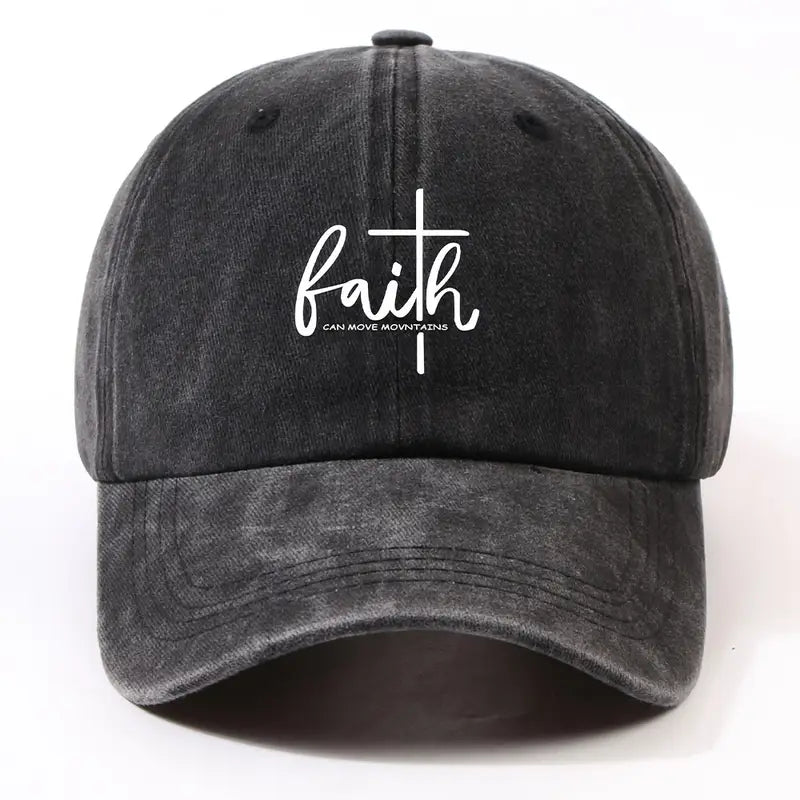 Adjustable Cap - Faith can move Mountains