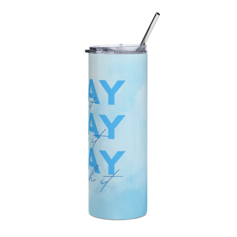 Double Wall 20oz Stainless Steel Skinny Tumbler