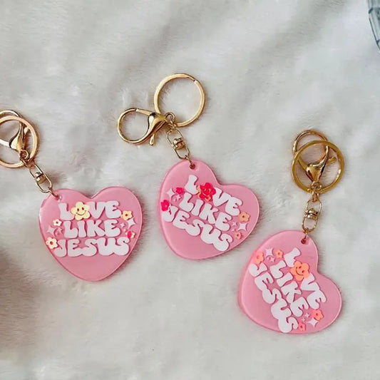 Love Like Jesus Keychain