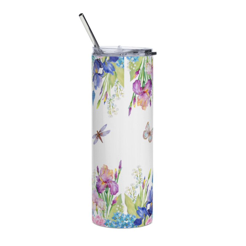 Double Wall 20oz Stainless Steel Skinny Tumbler