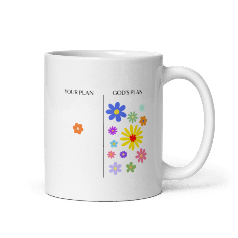 "Gods Plan" Classic White Mug
