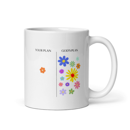 "Gods Plan" Classic White Mug