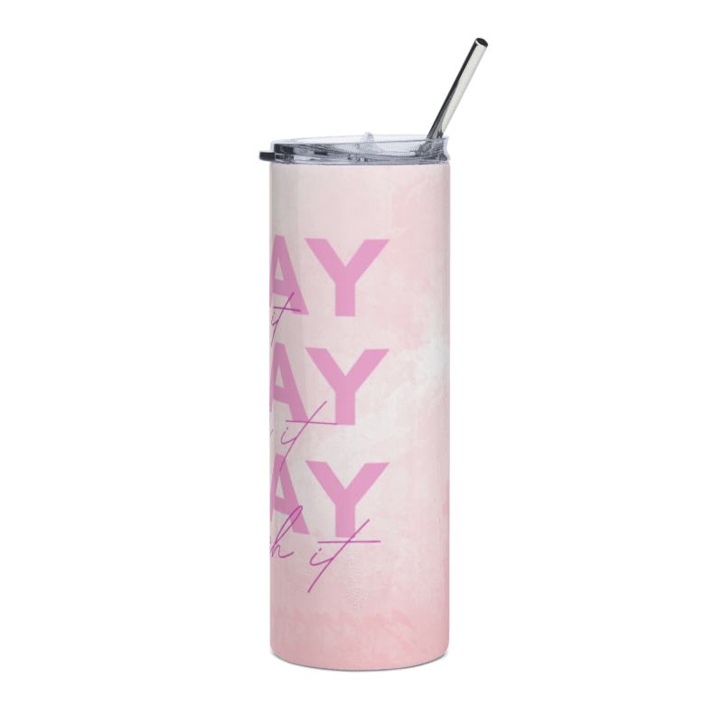 Double Wall 20oz Stainless Steel Skinny Tumbler
