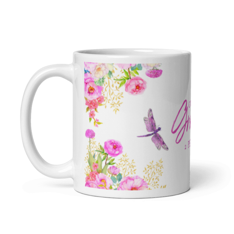 "Grow In Grace" Classic White Mug