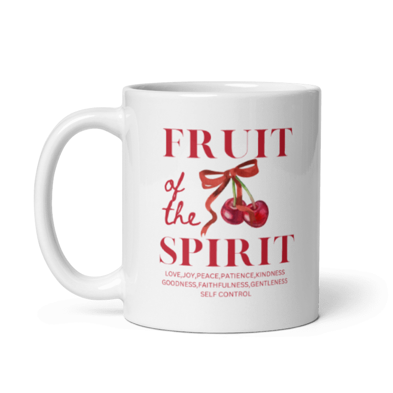 "Fruit of the Spirit" Classic White Mug