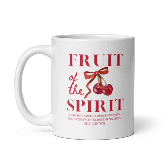 "Fruit of the Spirit" Classic White Mug
