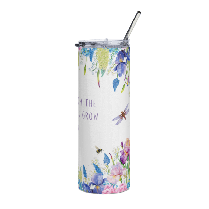 Double Wall 20oz Stainless Steel Skinny Tumbler