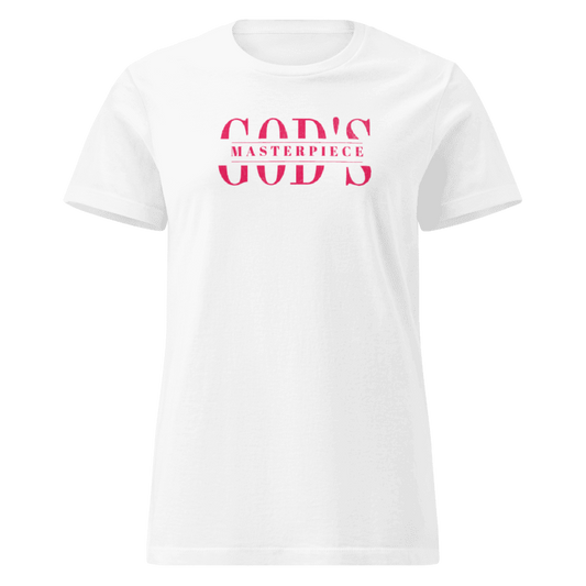 "God's Masterpiece" Classic White Tee