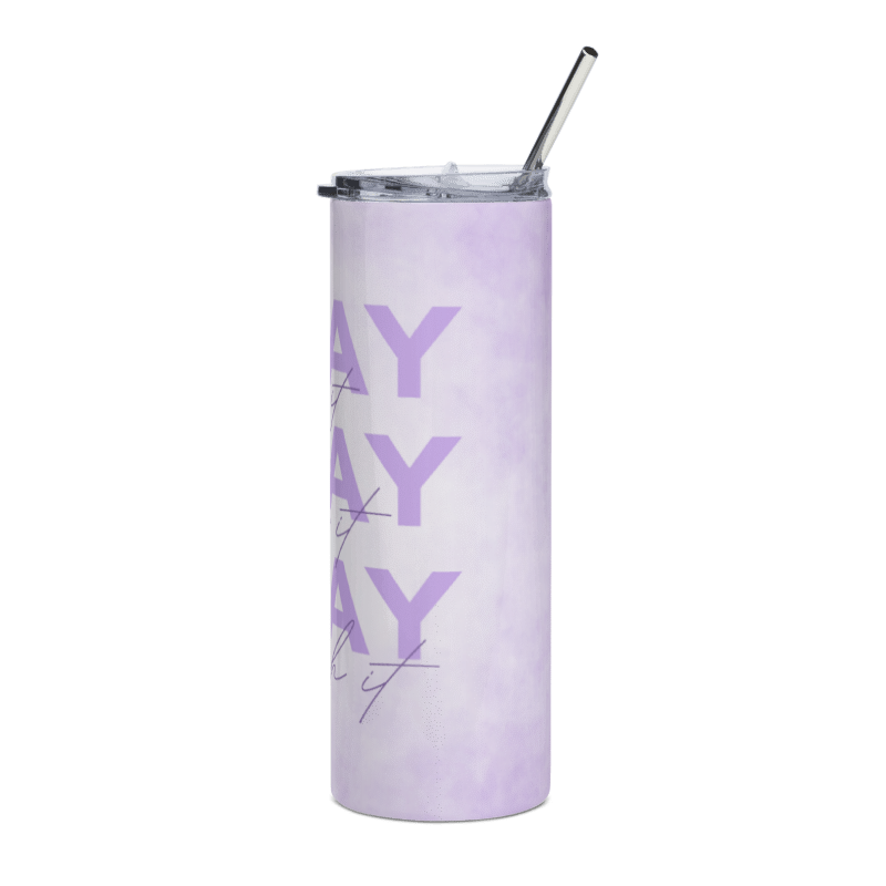 Double Wall 20oz Stainless Steel Skinny Tumbler