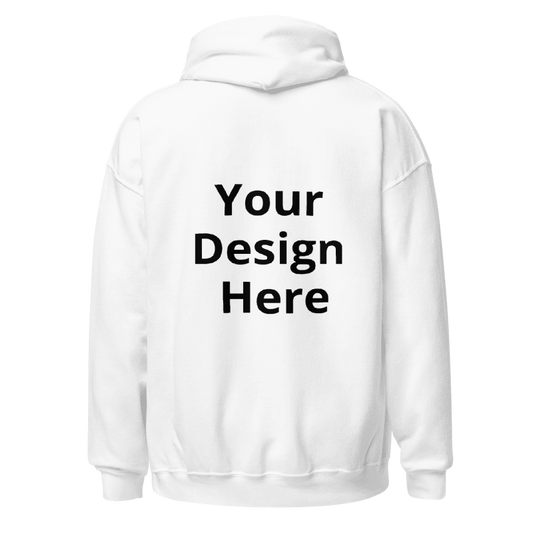 Custom Hoodie - Left Front & Back