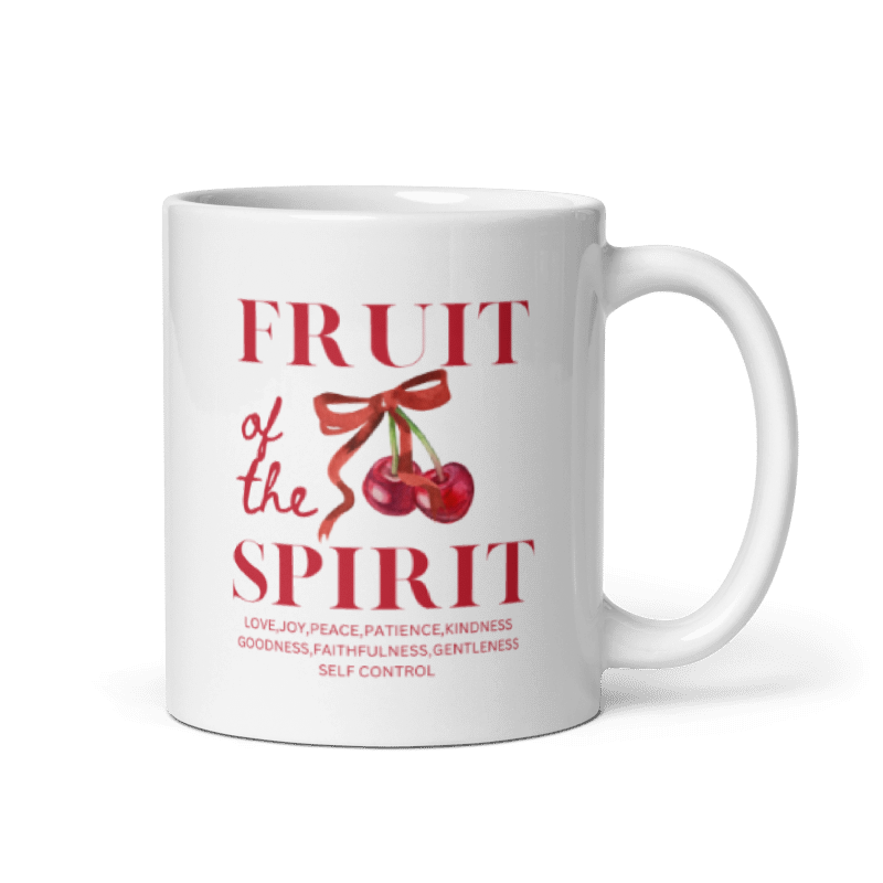 "Fruit of the Spirit" Classic White Mug