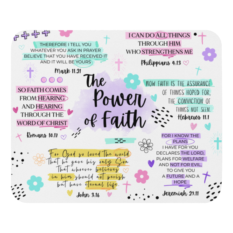 Mouse Pad - The Power of Faith