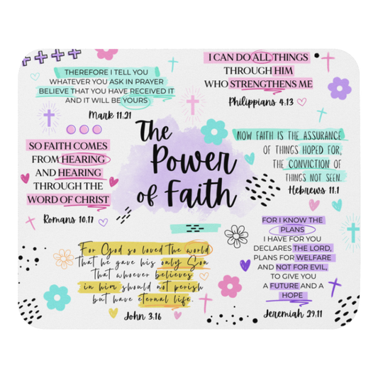 Mouse Pad - The Power of Faith