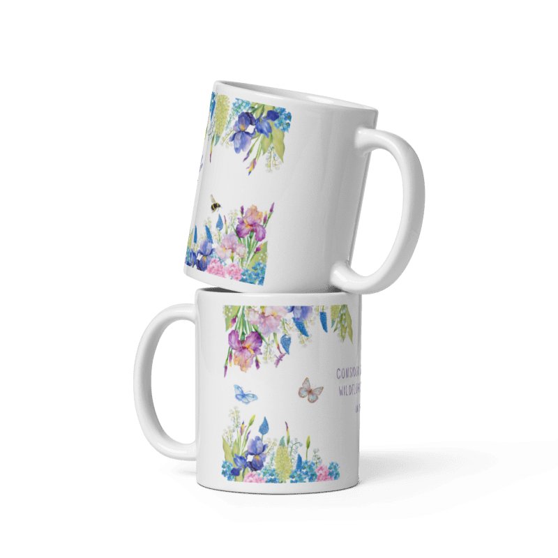 "Consider how the wildflowers grow" Classic White Mug