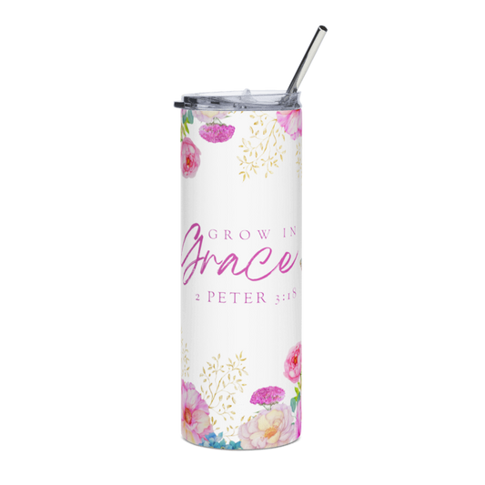Double Wall 20oz Stainless Steel Skinny Tumbler