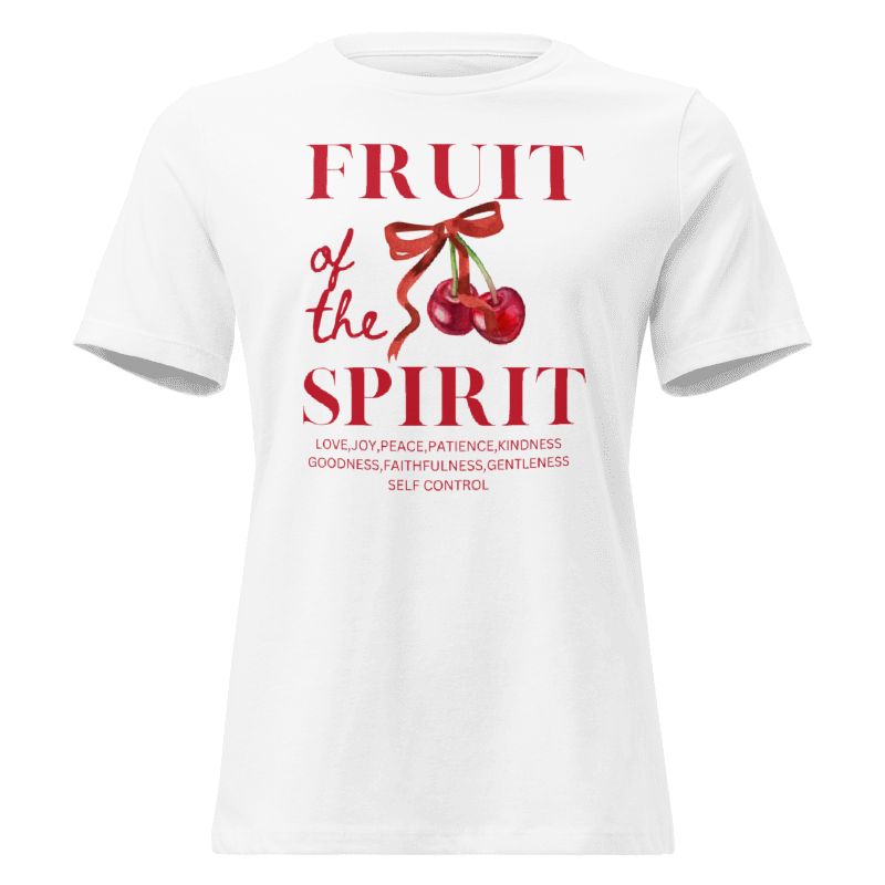 "Fruit of the Spirit" Classic White Short Sleeve Tee