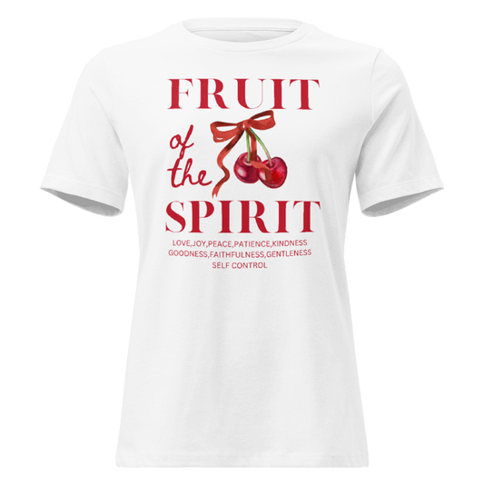 "Fruit of the Spirit" Classic White Short Sleeve Tee