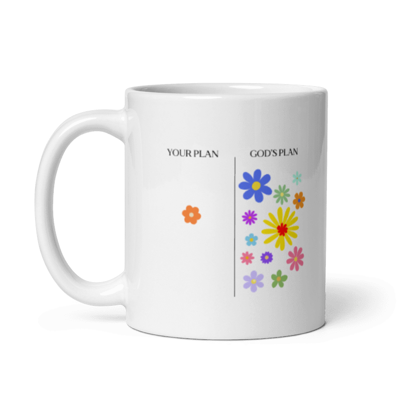 "Gods Plan" Classic White Mug