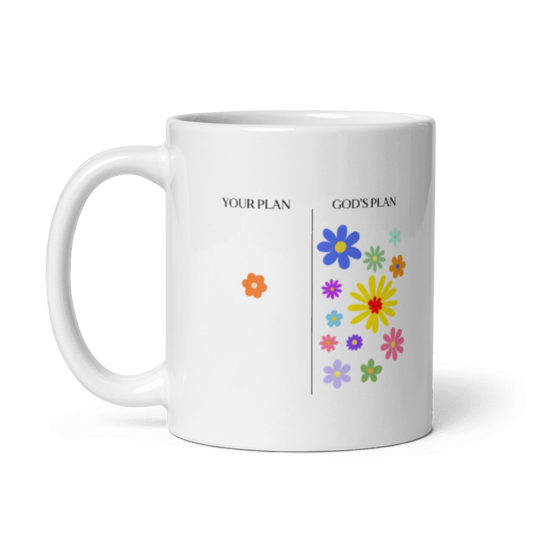 "Gods Plan" Classic White Mug