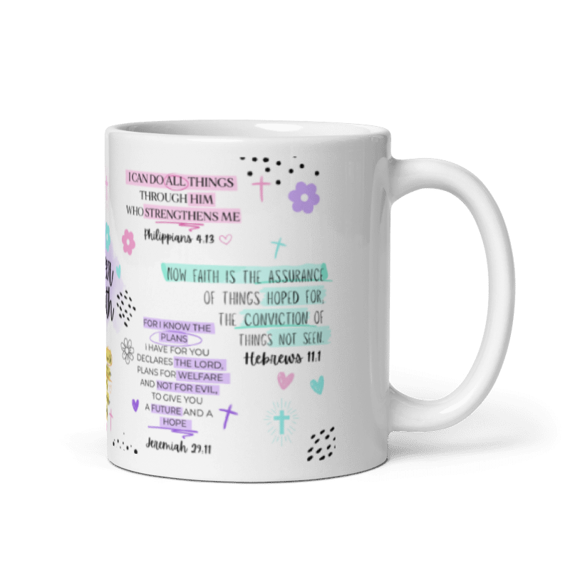 "The Power of Faith" Classic White Mug