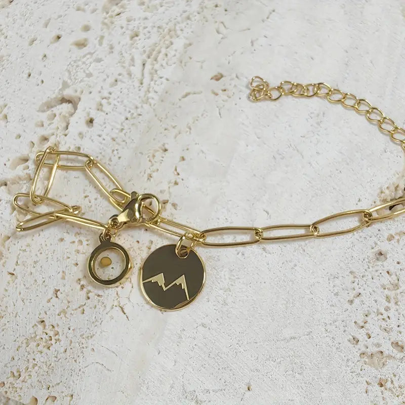 "Move Mountains" Mustard Seed Bracelet