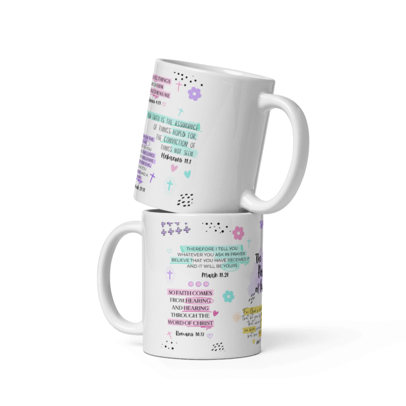 "The Power of Faith" Classic White Mug
